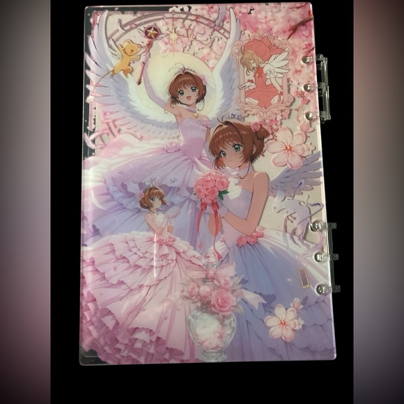 Cardcaptor Sakura Angel Blossom Edition Interactive Floating Charm A5 Journal - Picture 3 of 6